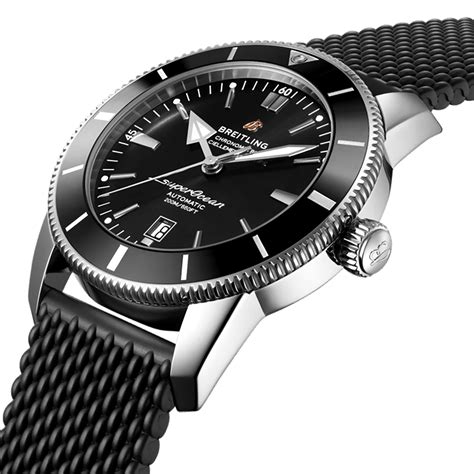 breitling superocean rubber|breitling superocean heritage rubber strap.